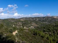 Ausblick vom höchsten Punkt der Wanderung nach Kato Archimandrita